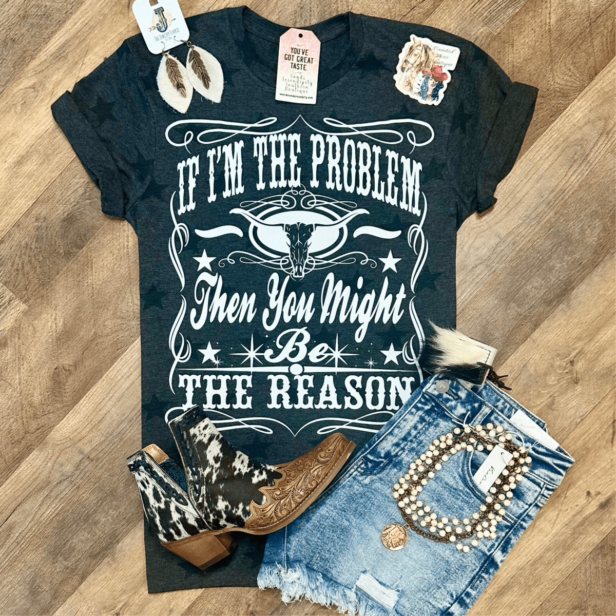 I’m the Problem Tee | Country Concert Graphic T-Shirt