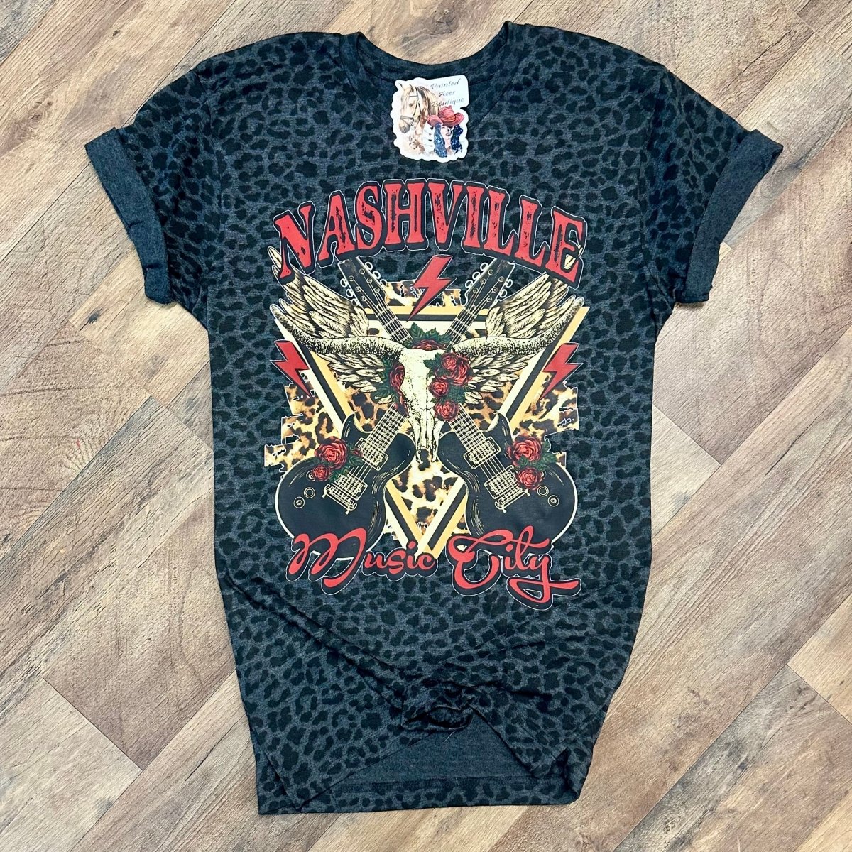 Nashville Music City |Boot Scootin’ Graphic T-Shirt